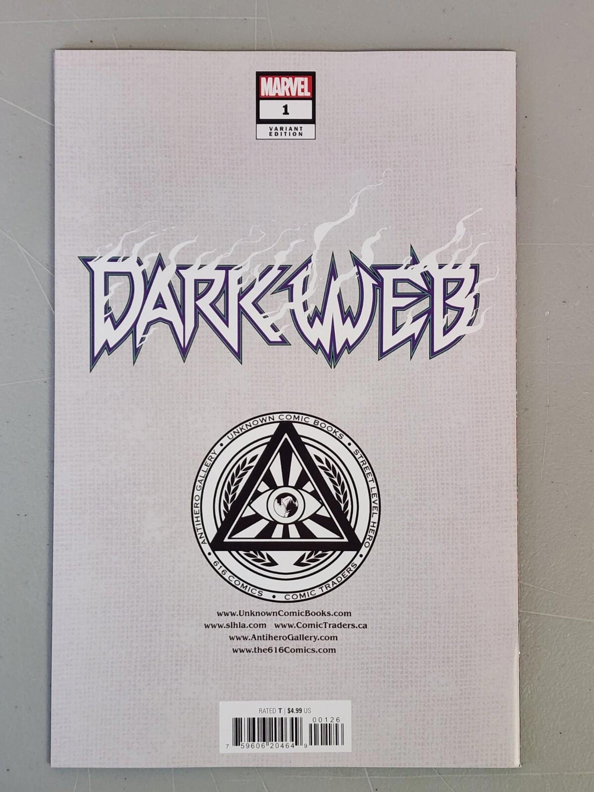 Dark Web #1 NM Skan Srisuwan Virgin Variant Marvel 2022