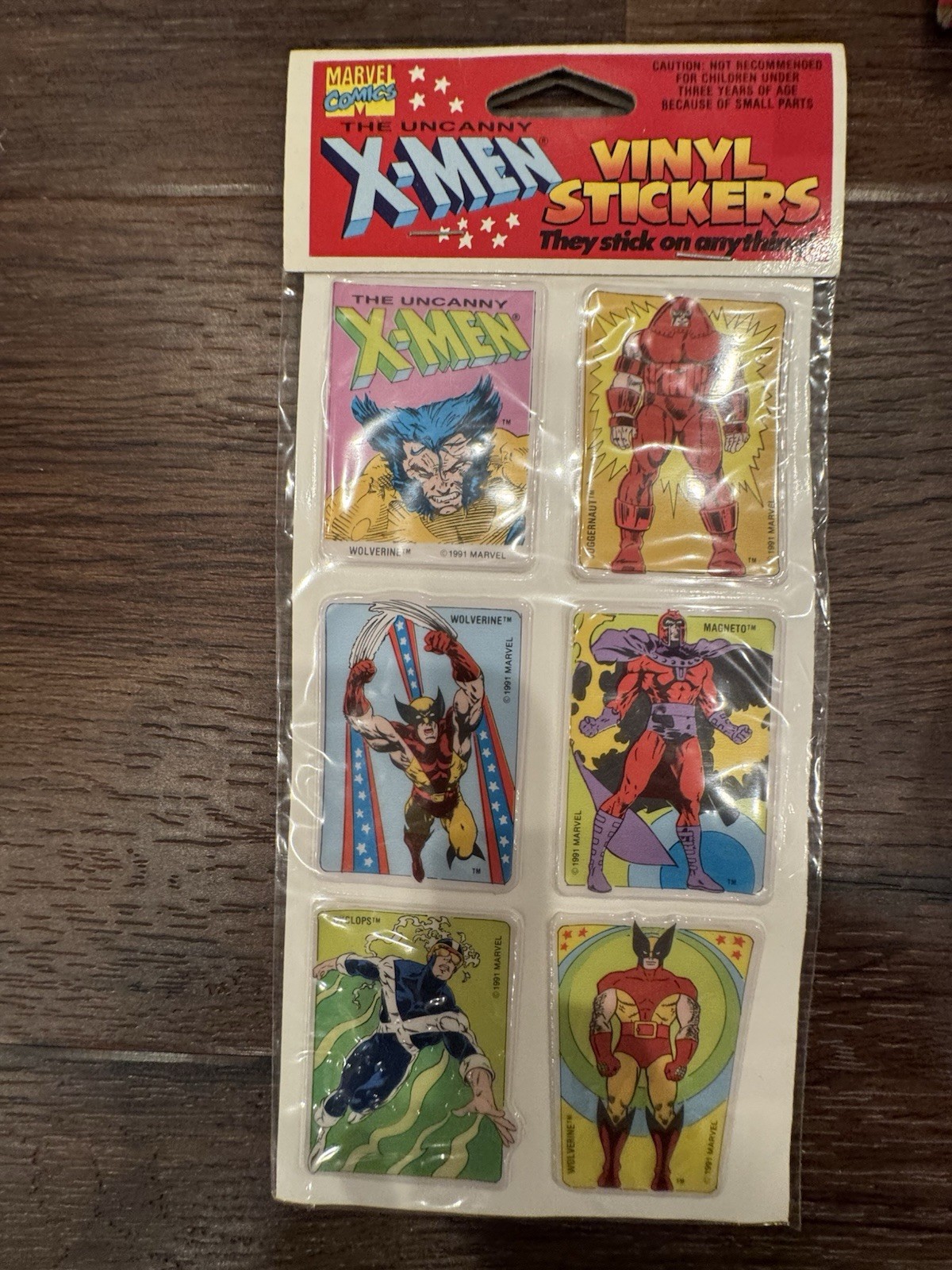 Vintage X-Men & Wolverine 90s Collectibles Lot | Toys, Stickers, Puzzle, Comic