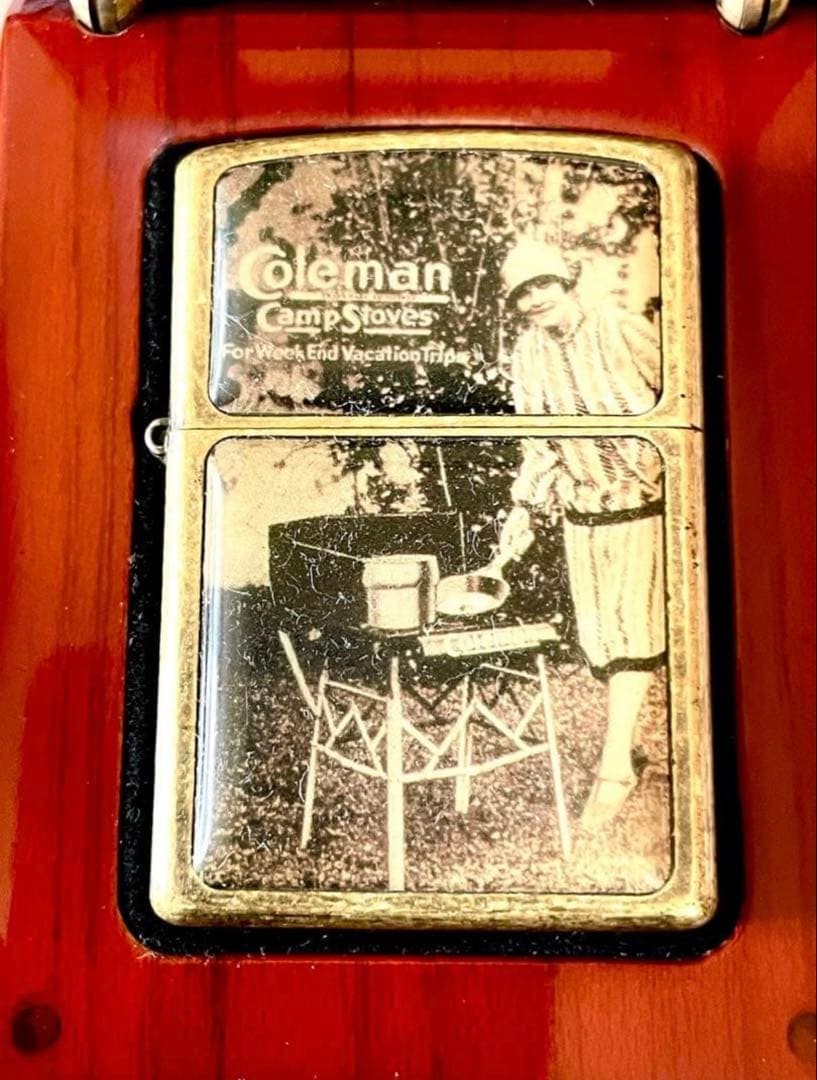 Zippo Coleman 100th Anniversary Serial No. Made in 2000 Unused