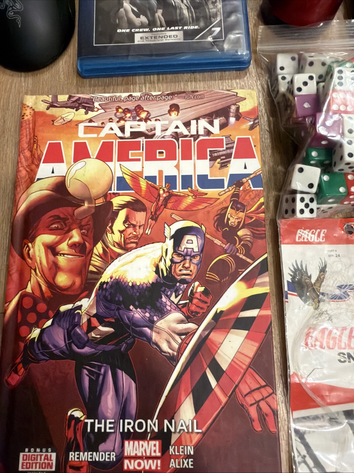 Mixed Junk Drawer Lot Comic Book, Coin, Jewelry, Stamps, And More
