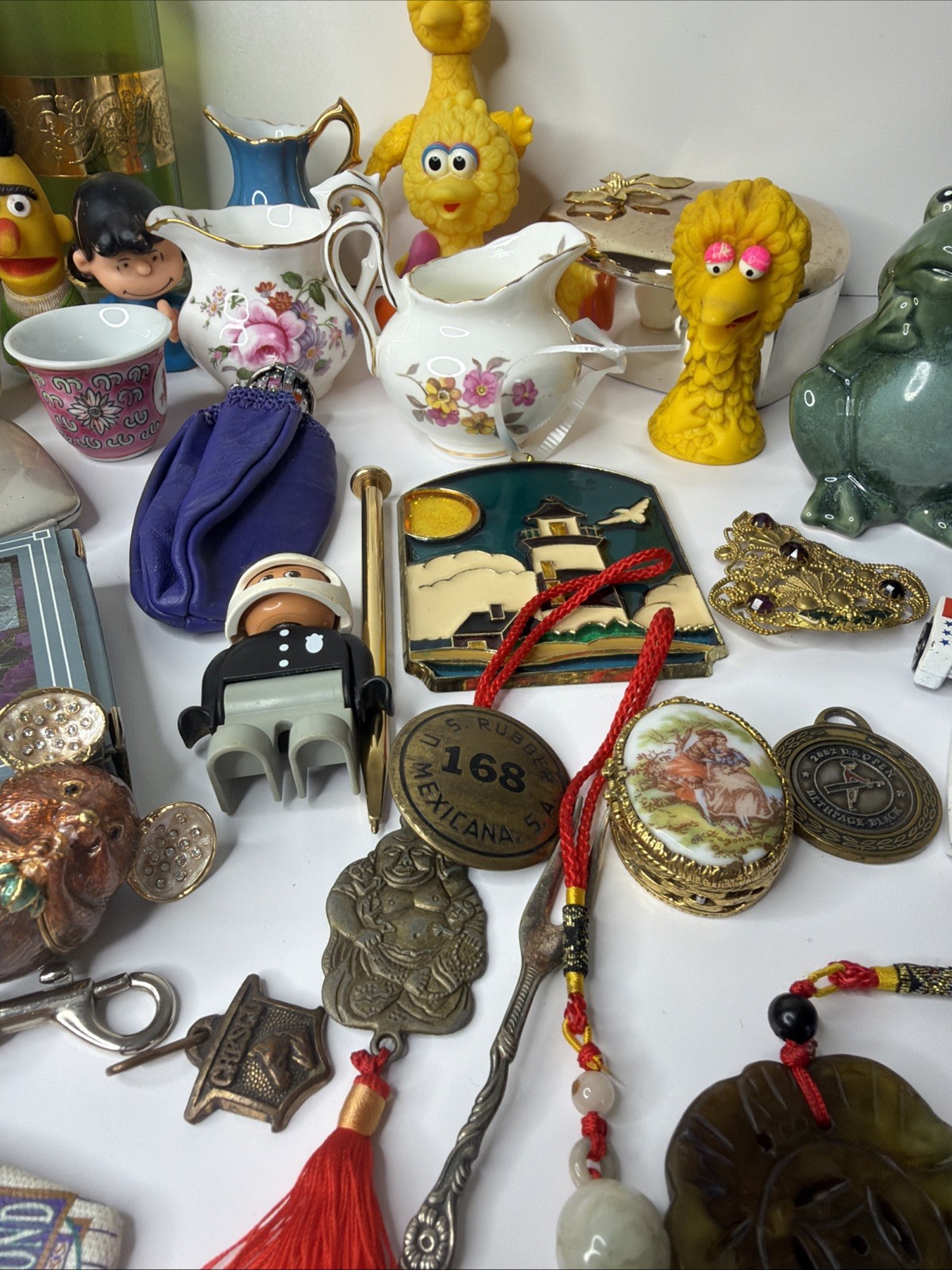 35 Pieces Assortment Vintage Lot Collectible Items Junk Drawer Lot