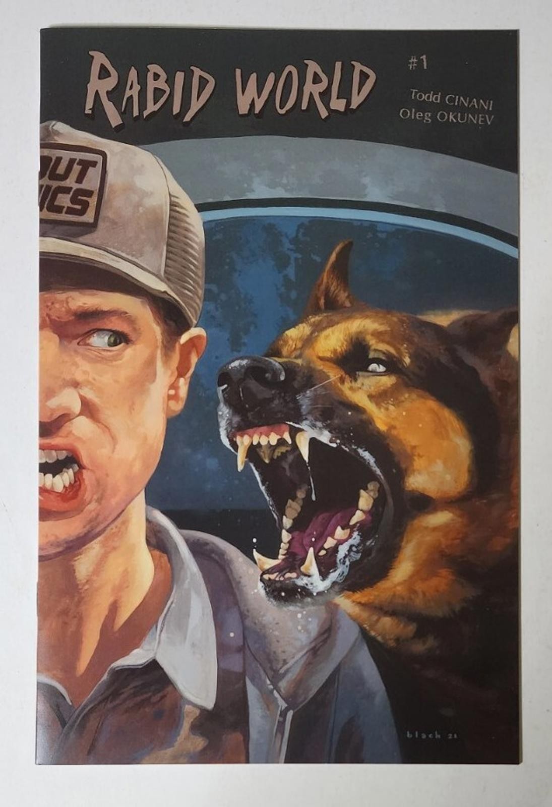 Rabid World #1 Cover B Webstore Variant Scout Comic Book NM