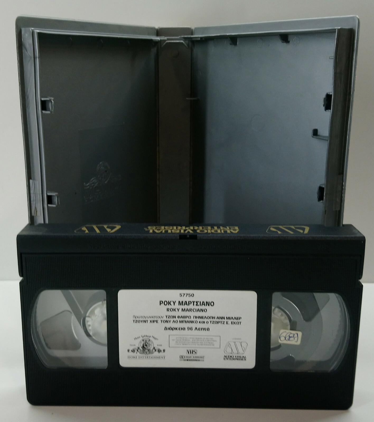 [MGM/UA] VHS TAPE GREEK MOVIE PAL Rocky Marciano (1999) Jon Favreau