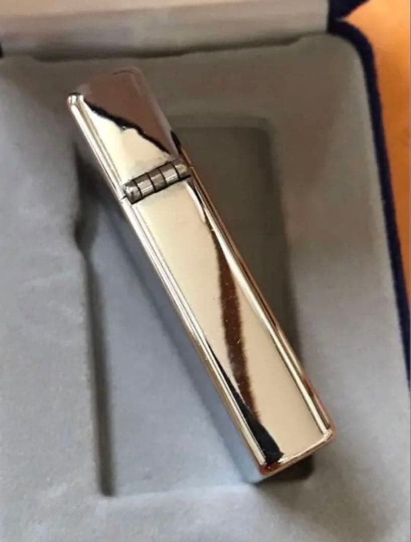 Zippo Vintage Slim Engine Turn 1958 Rare Good Condition