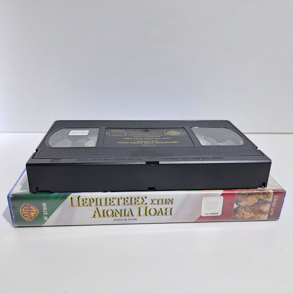 COMEDY VHS TAPE When in Rome 2002 GREEK SUBS PAL Ashley Olsen Mary-Kate Olsen ZS
