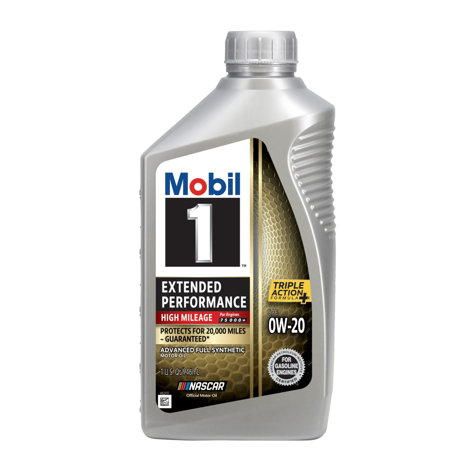Extended Performance High Mileage Full Synthetic Motor Oil 0W-20 1 Quart