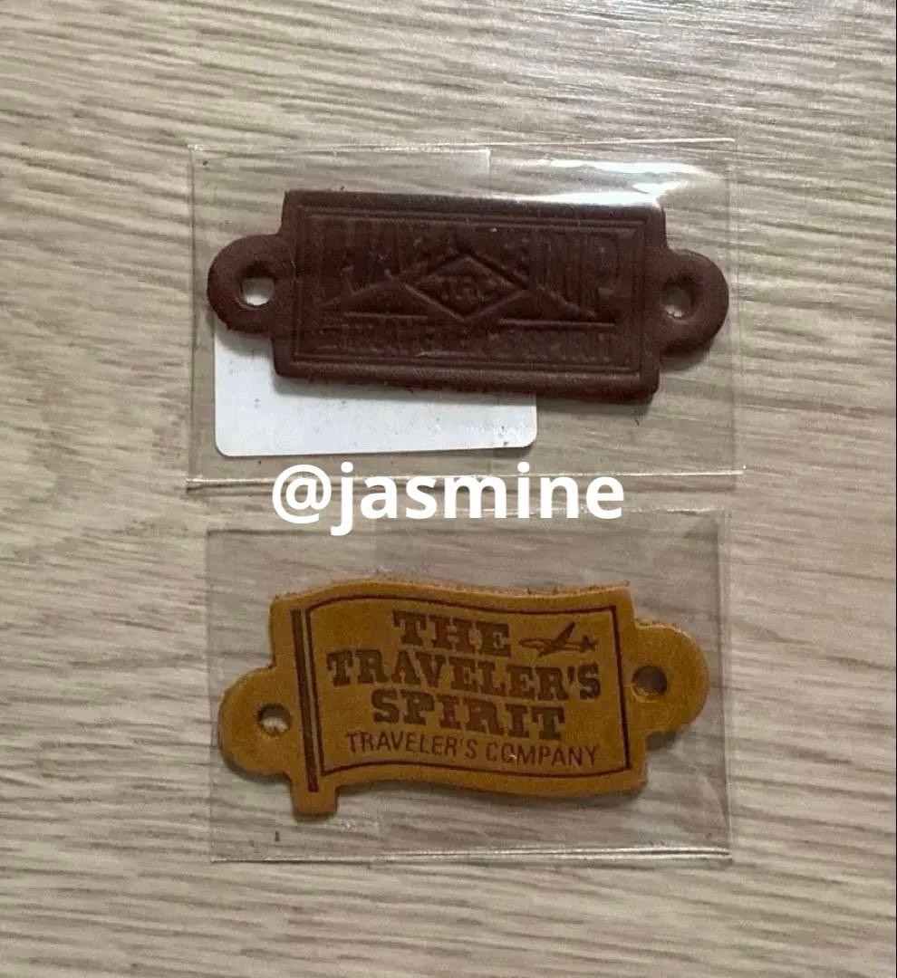 [New and unopened] Travelers Factory 2026 Leather Tag Set of 2