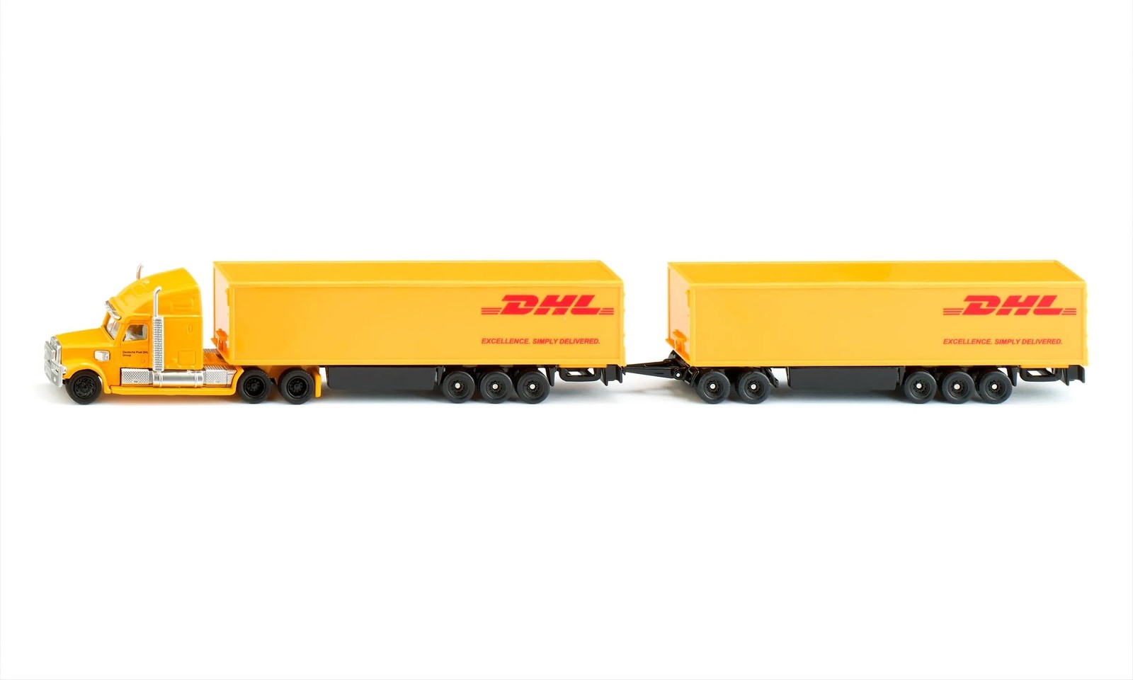 Siku 1806, Road Train, Tractor Unit with semi-Trailer and Trailer, 1:87