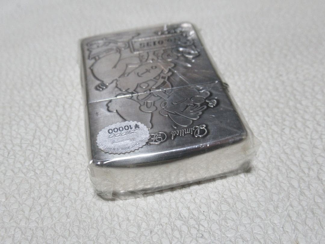 Unused 1994 ◆Popeye with pocket ashtray Special limited edition ZIPPO 0135