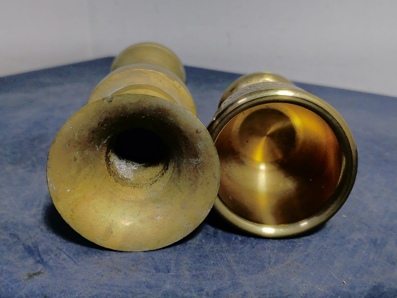 Indian Brass Tone Vase & 2007 Eagle Cup Trophee Lot