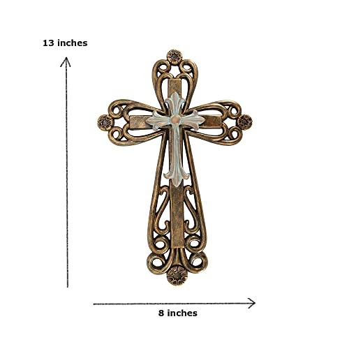Comfy Hour Faith and Hope Collection Classic Layered Hollow Out Wall Decoration