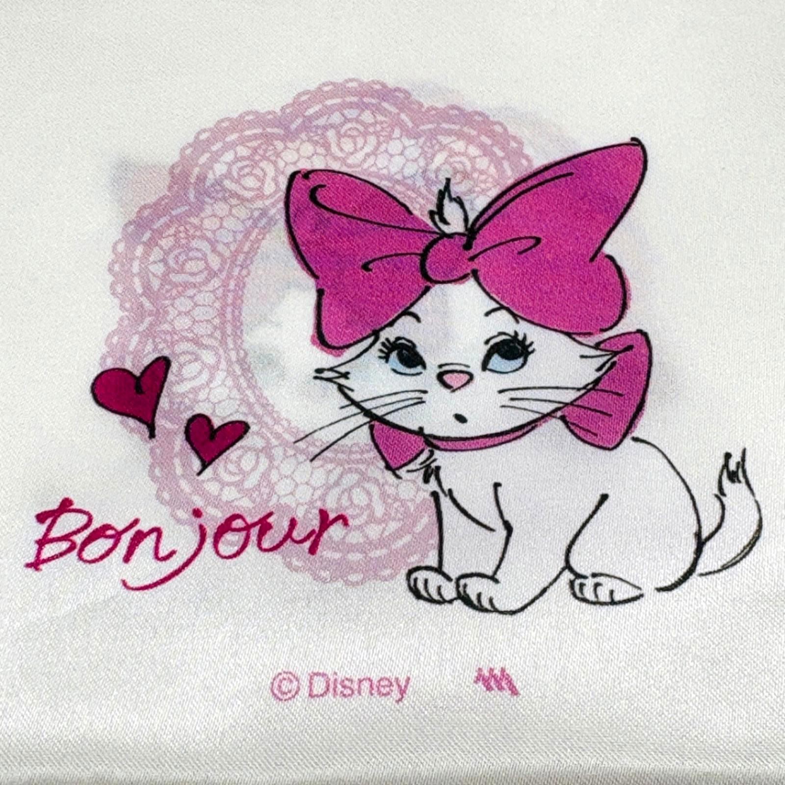 NEW Japan Exclusive Bonjour Marie The Aristocats Disney Drawstring Bag US Seller