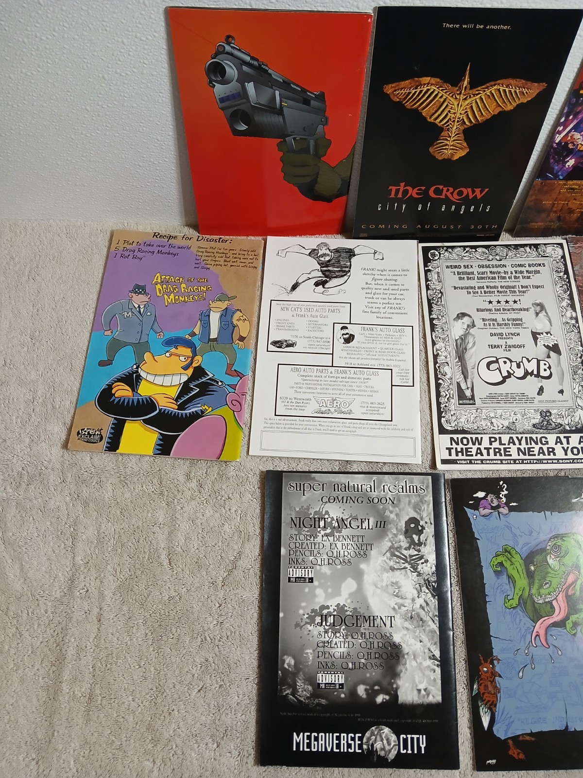 JUNK DRAWER LOT OF 20+*DC/INDEPENDENT*COMIC BOOKS*MAGAZINES*BOOKS+MORE*SP*SAI