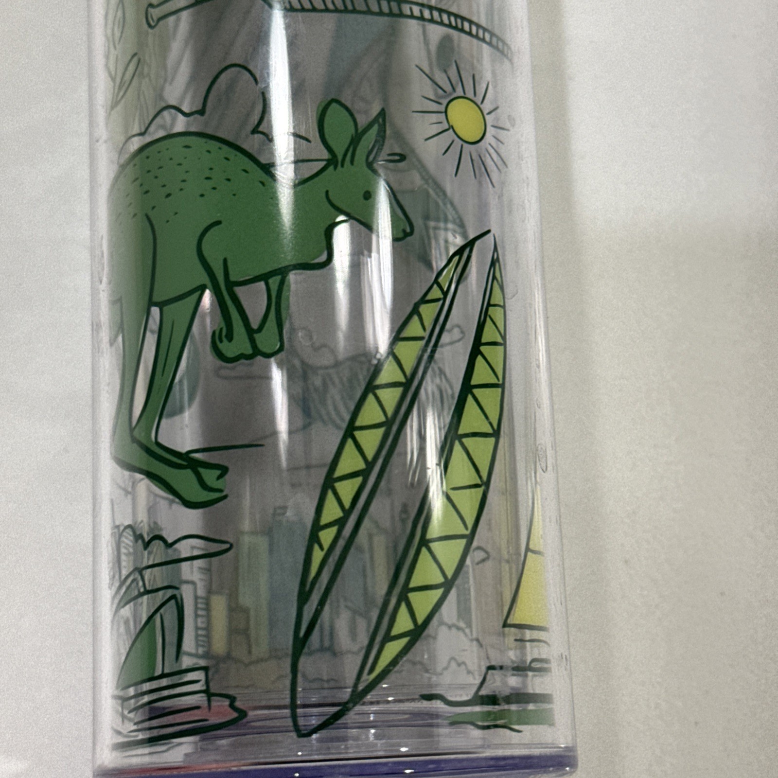 RARE Starbucks Been There AUSTRALIA 12 oz Tumbler Plastic Mug