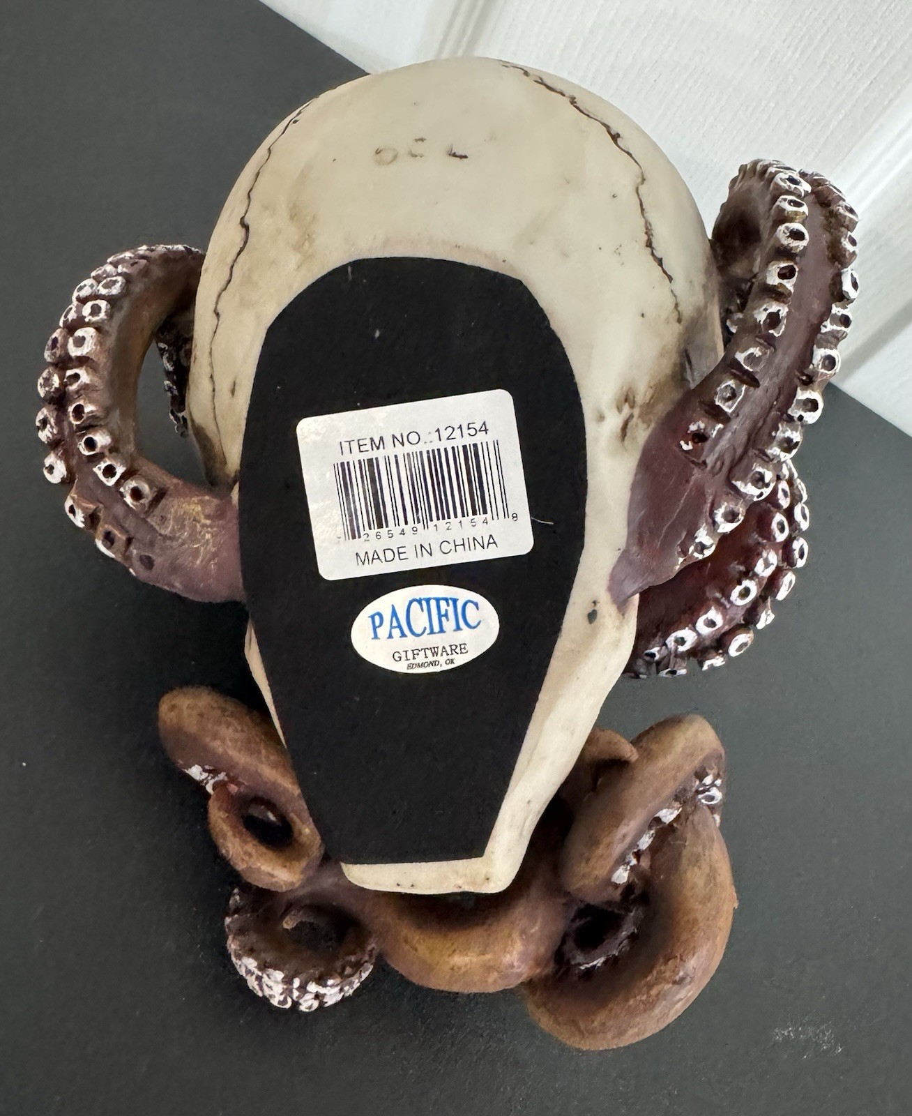 Pacific Giftware Kraken Octopus Skull Figurine, Nautical Pirate Decor, 6.5″