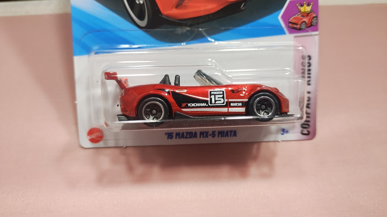 Hot Wheels ’15 Mazda MX-5 Miata Compact Kings #2/10 Red Diecast 1:64 Scale New