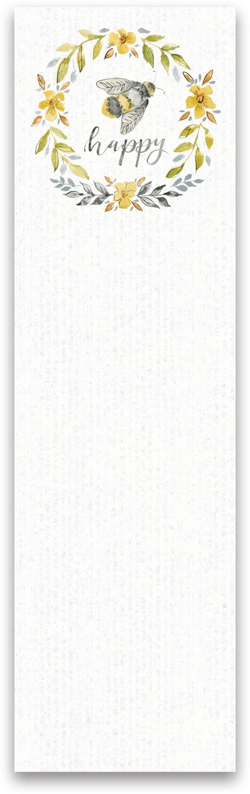 Primitives by Kathy Happy Bee Themed Decorative Magnetic Paper List Notepad