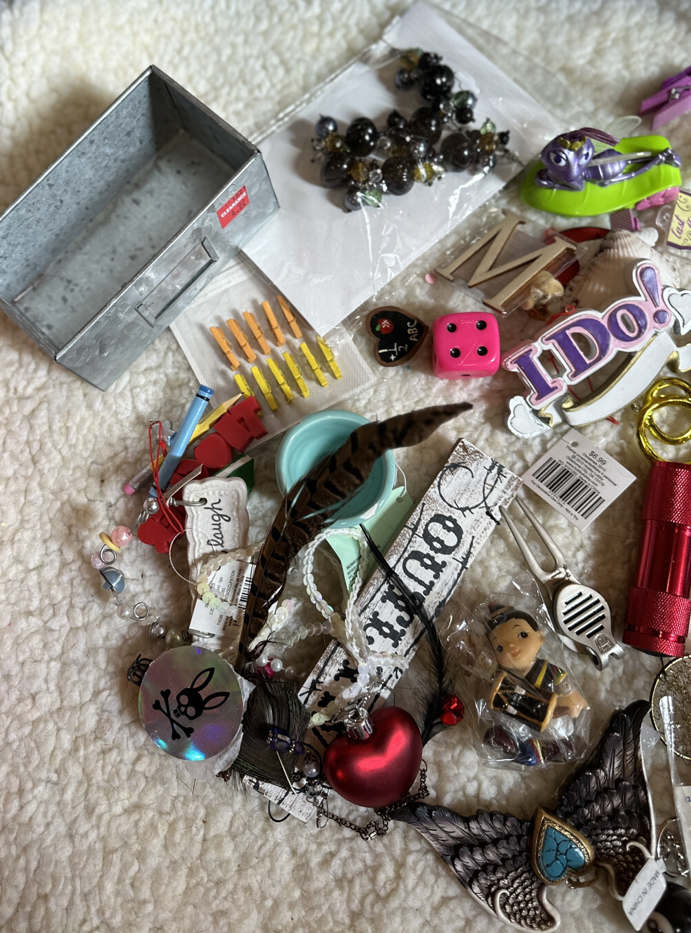 3.6 Lbs Toys “Junk Drawer” assorted collectibles 10+ used mixed Collectibles