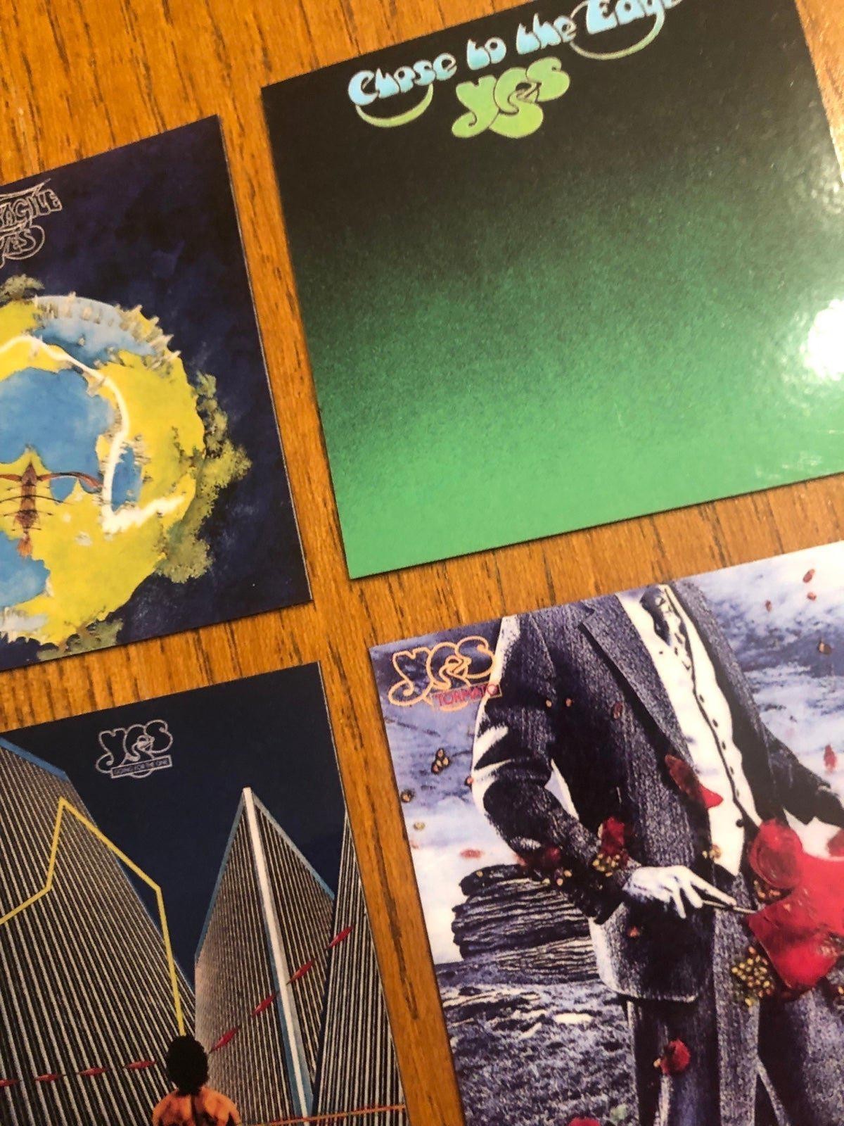 Yes FRIDGE MAGNETS huge set progressive rock classic music gift idea