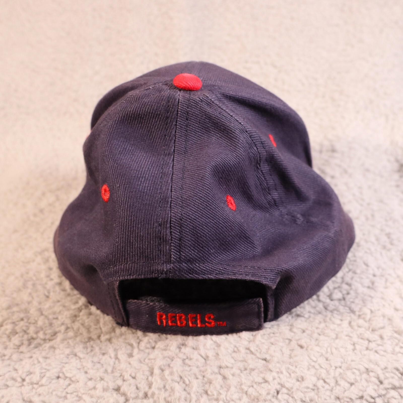 Ole Miss Rebels Signatures Hat Dad Cap Strap Back