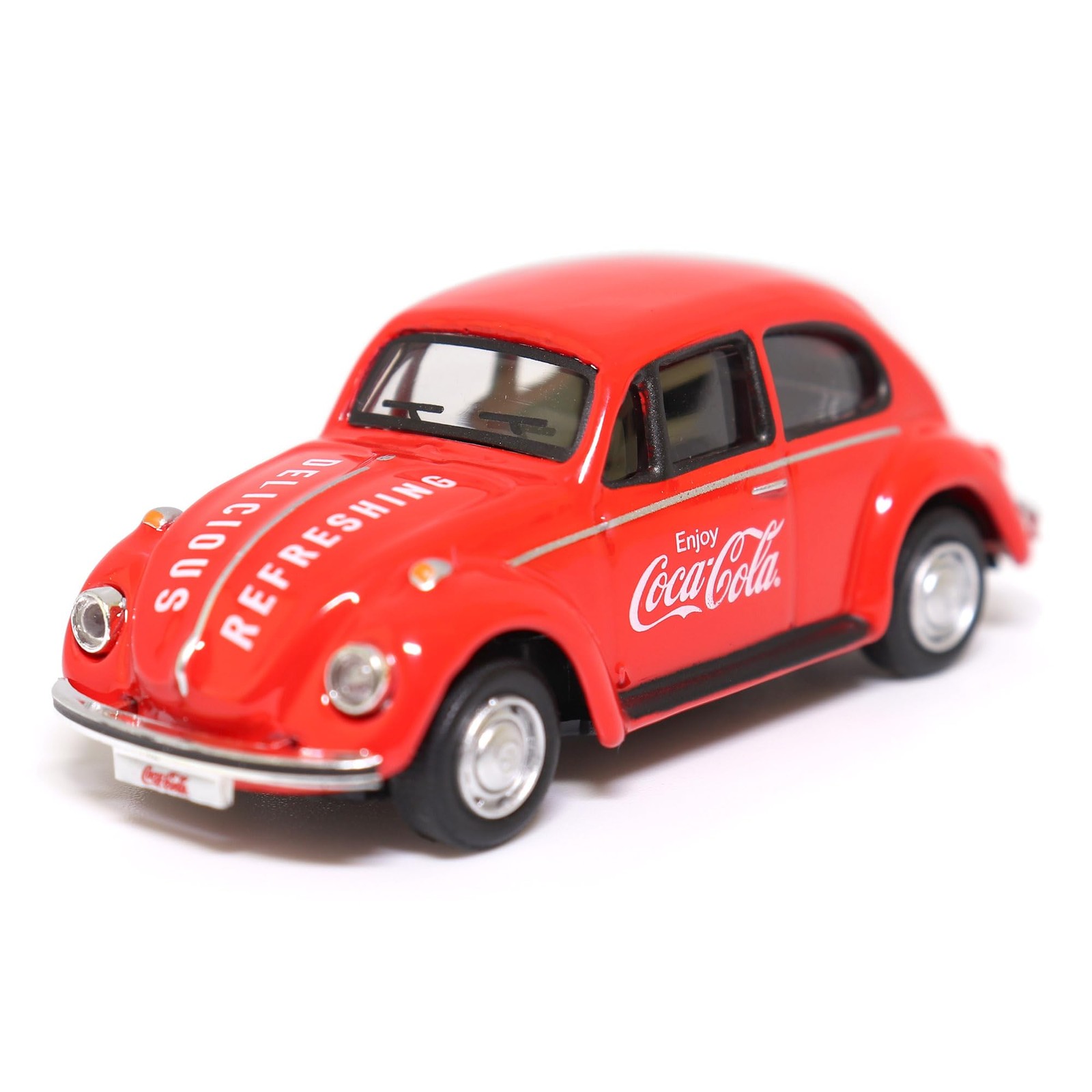 Motor City Classics 1:72 1966 Coca-Cola Diecast Vehicle Model Red