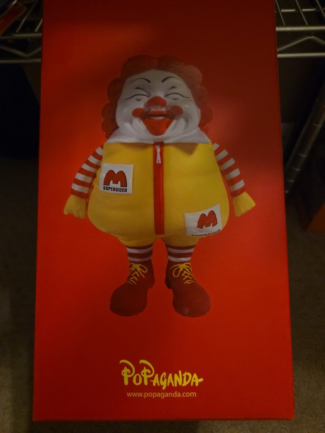 Ron English MINDstyle Popaganda MC Supersized Black Light Limited Edition New