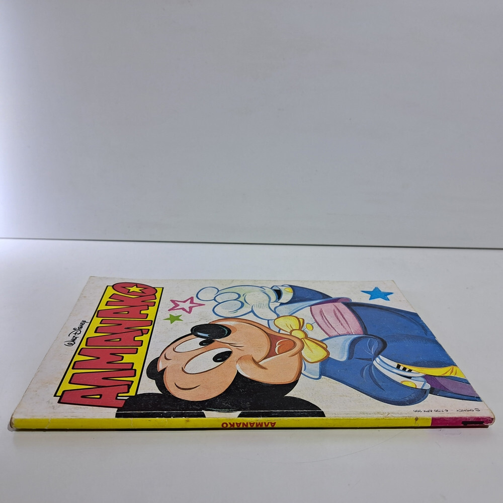 GREEK LETTERING COMIC BOOK DISNEY COMICS 1990 GREEK ALMANAKO TERZOPOULOS #1