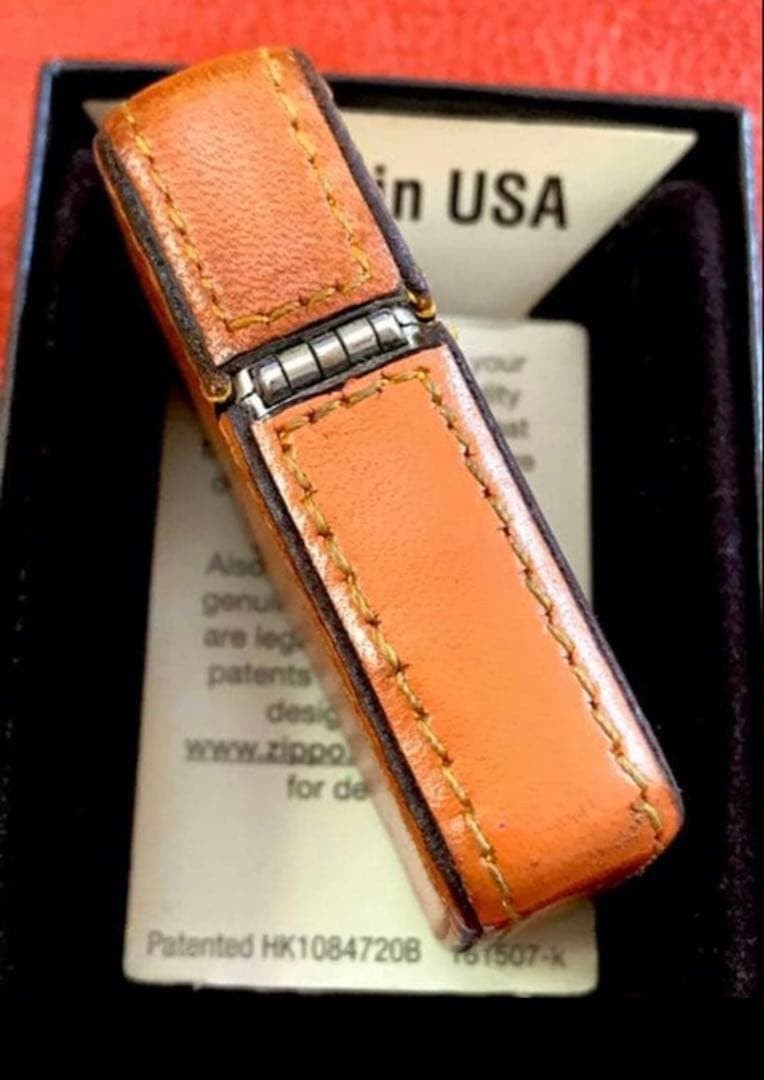 Zippo camel trophy leather wrapped metal 1996 rare item