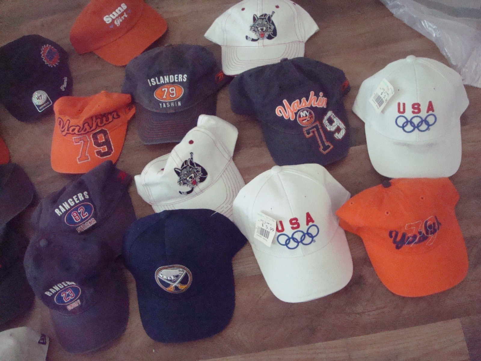 20 NHL NBA OLYMPIC RARE SPORTS STRAPBACK 90S WHOLESALE LOT HATS VINTAGE HAT CAP