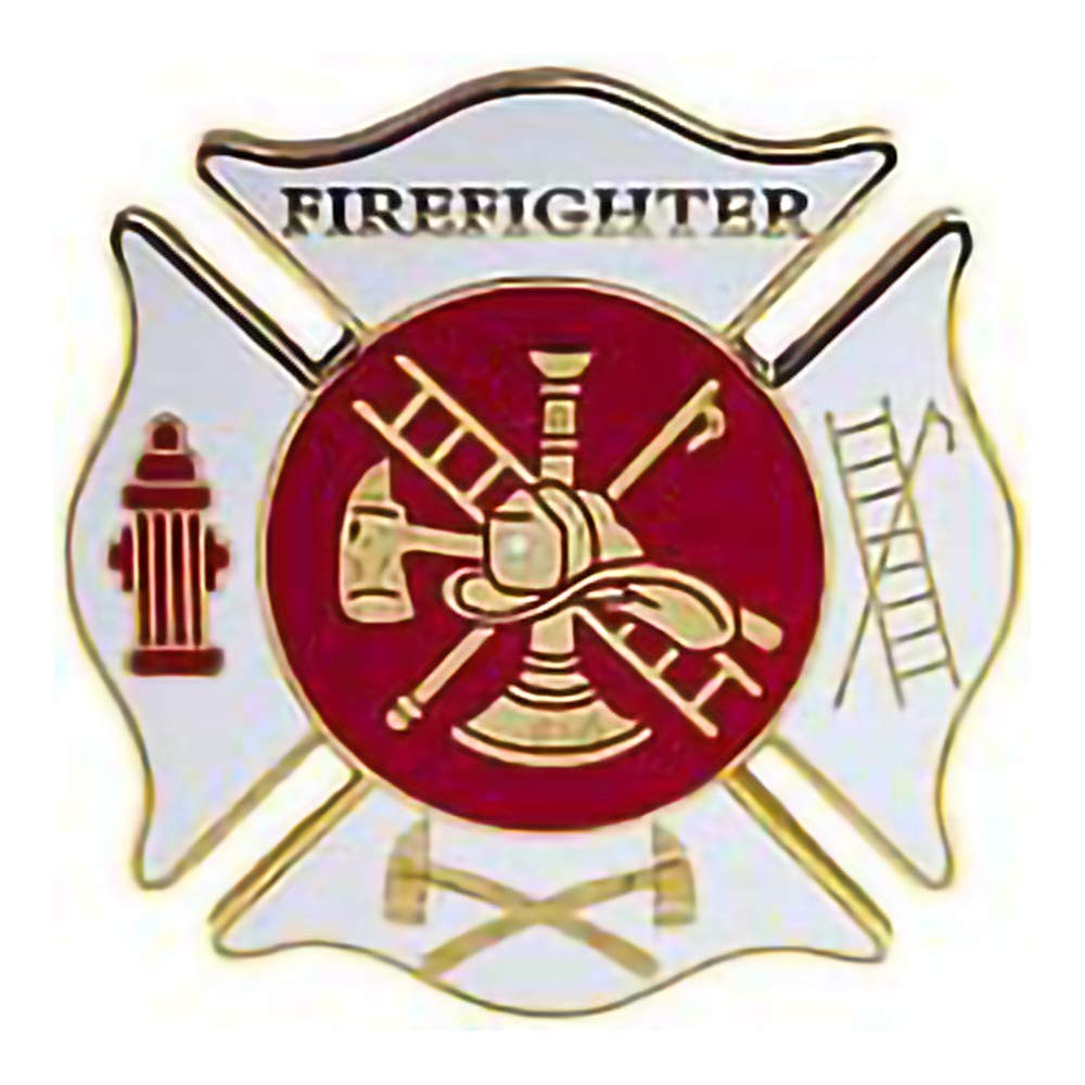 EagleEmblems P03488 PIN-FIRE DEPT-Firefighter (1.5”)