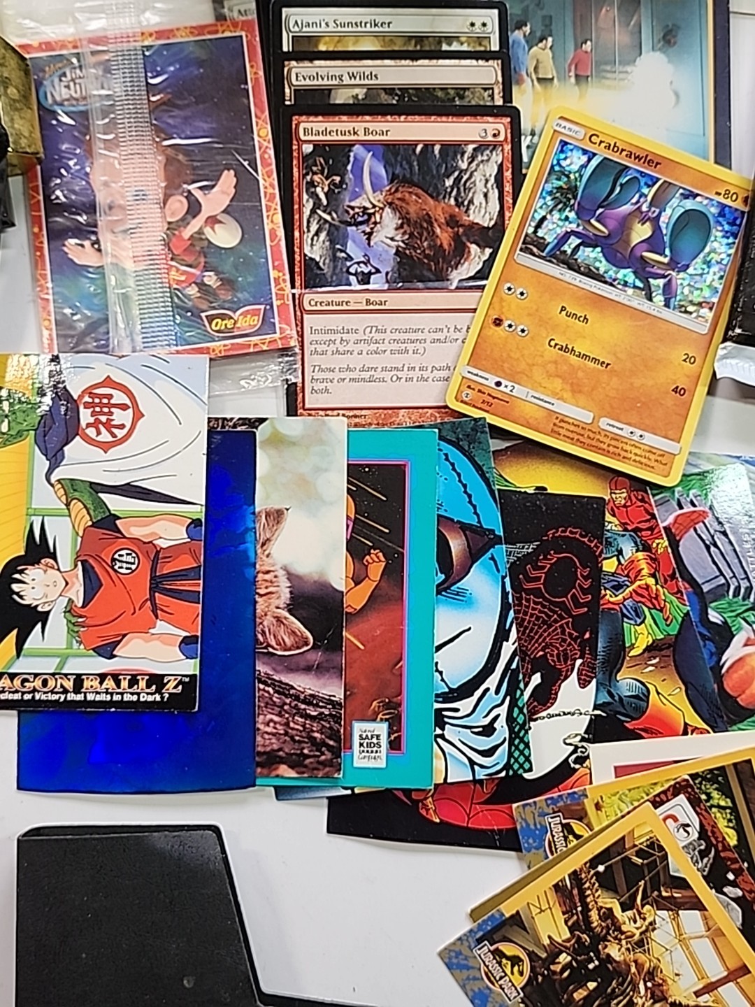 Large Junk Drawer Lot Records Comics Cameras Phones Cards VHS Cds Games Ephemera