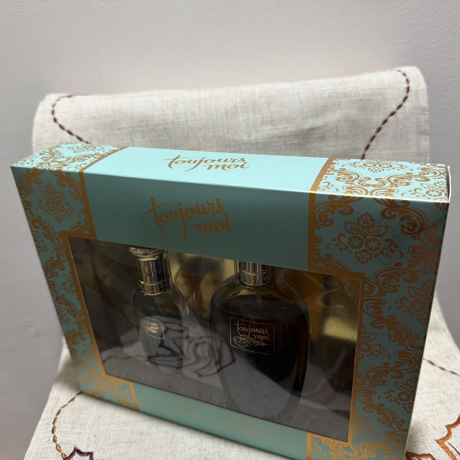 Toujours Moi Gift Set By Dana Eau De Cologne Spray 4 oz + 1 oz Cologne Spray NIB