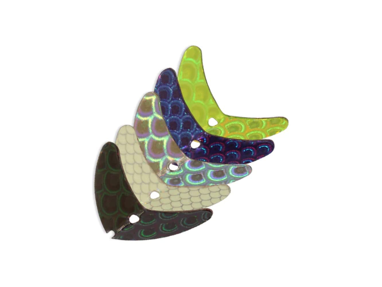 Mack’s Lure Smile Blade Assorted 5-Pack,Baits & Lures