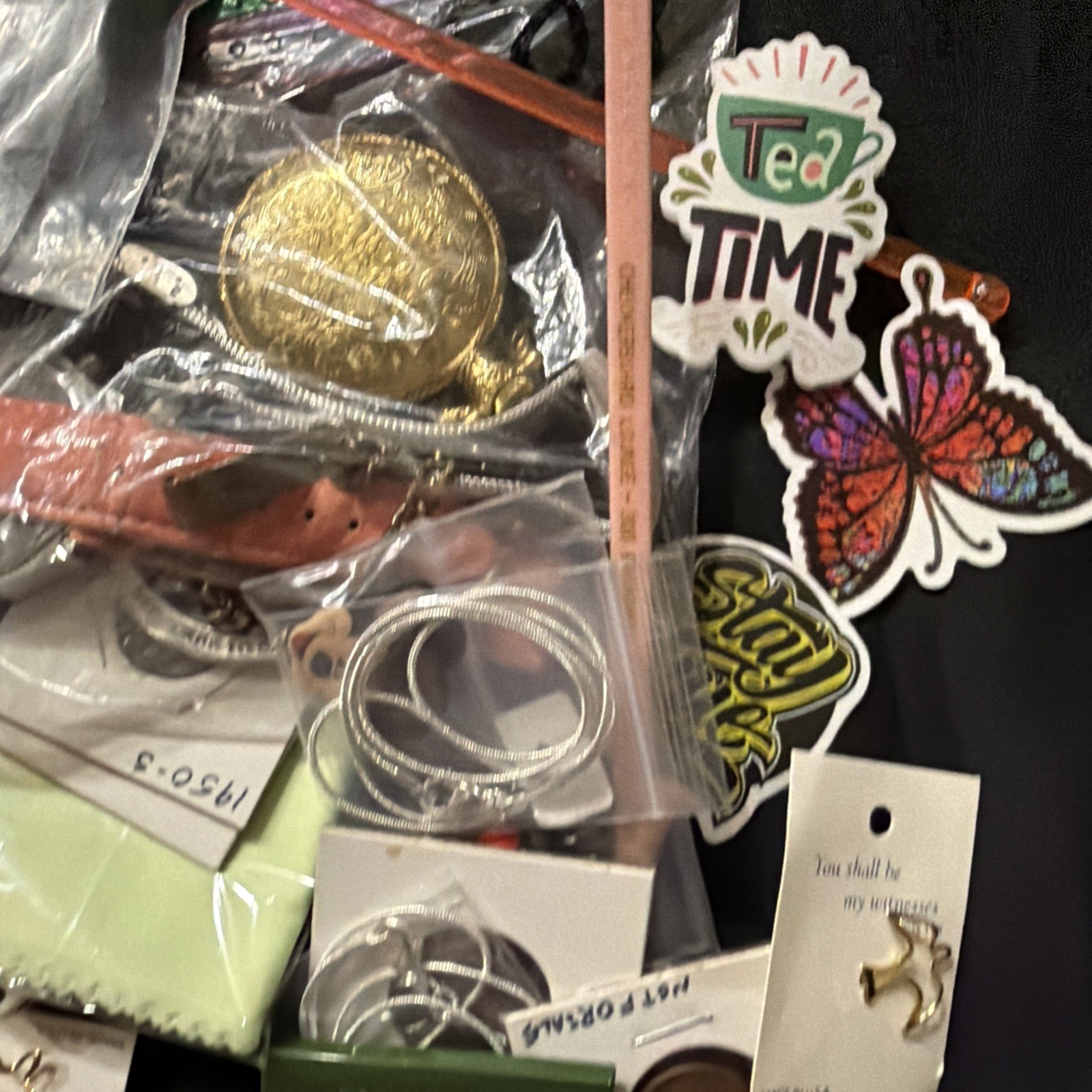 Vintage Grandpa and Grandma’s Junk Drawer Mixed Treasure Lot