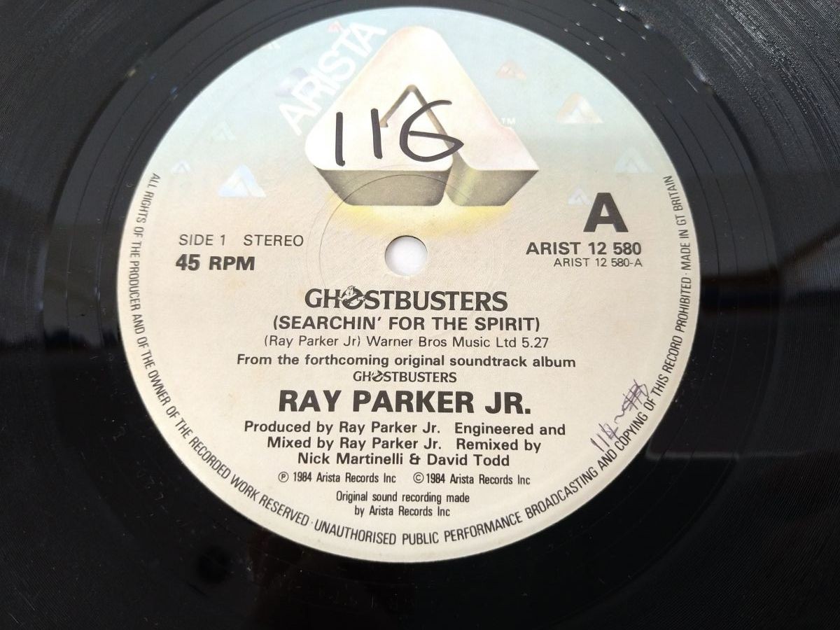 LP record | Ray Parker Jr. | GHOSTBUSTERS | ENGLAND | ARIST 12 580 [M005]