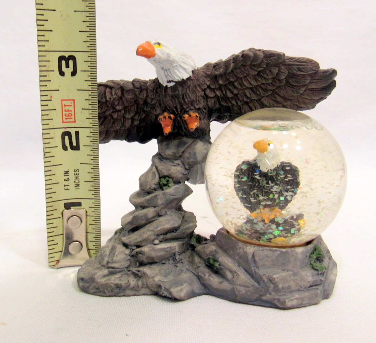UNIQUE VINTAGE LOT OF 5 COLLECTABLE AMERICAN EAGLE THEMED PIECES VG (EZS002326)