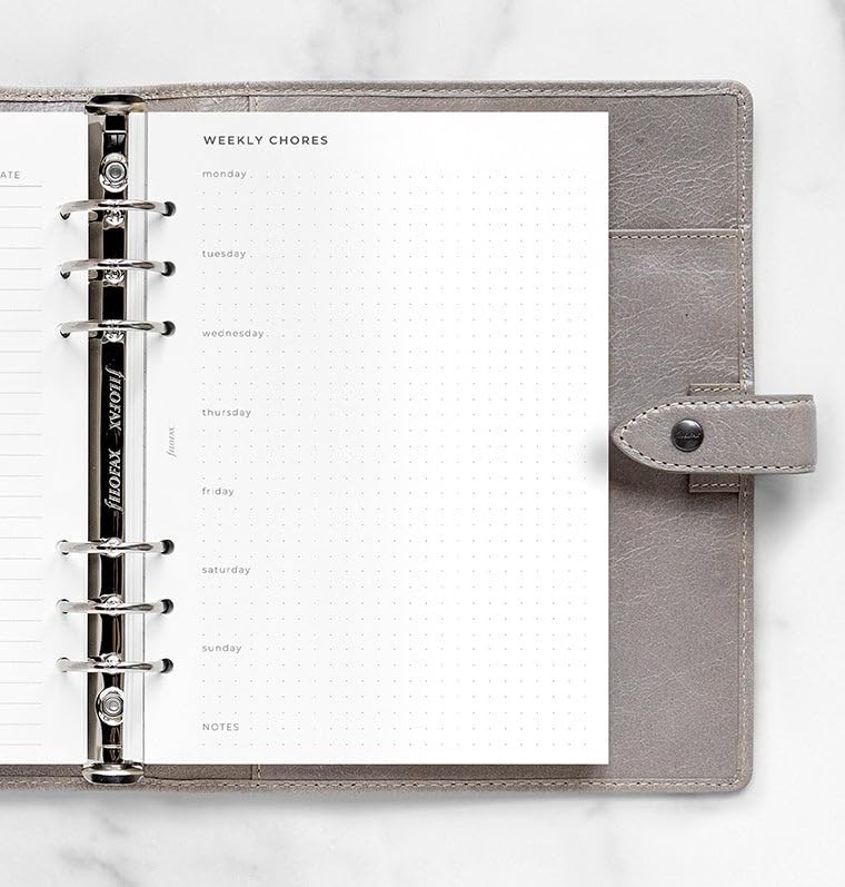 Filofax A5 Size Organizer Household Planner Refill, 8.27-inches Height