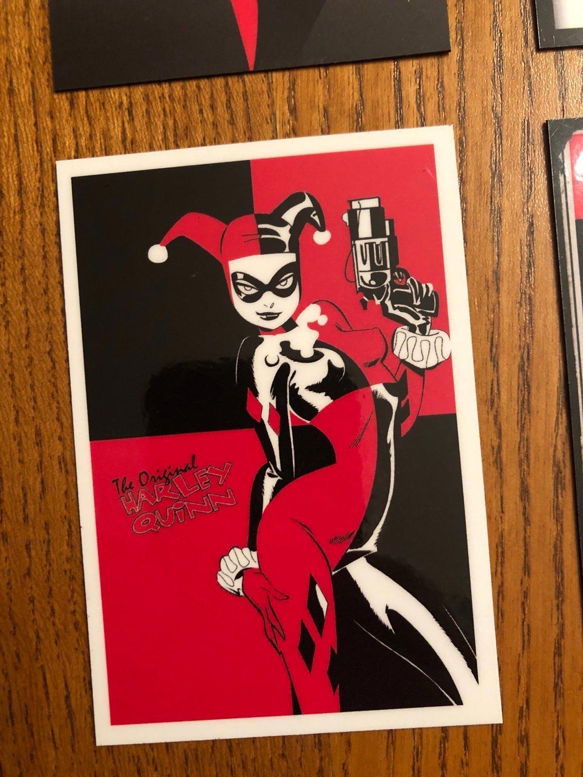 Harley Quinn FRIDGE MAGNETS Batman joker comic book dc superhero decor