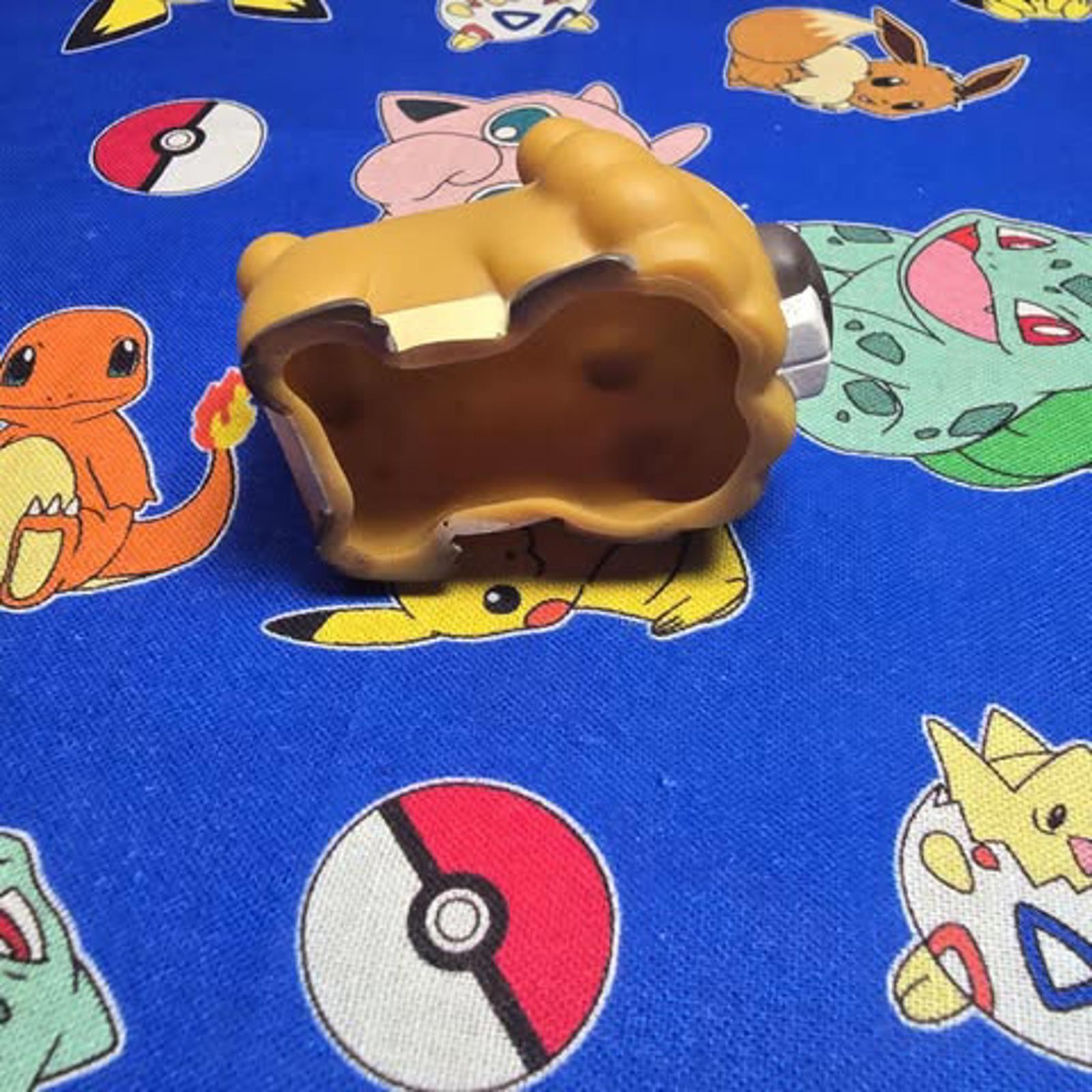 Pokemon Bidoof Figure Finger Puppet 2006 Nintendo Bandai PVC Japan USA Seller