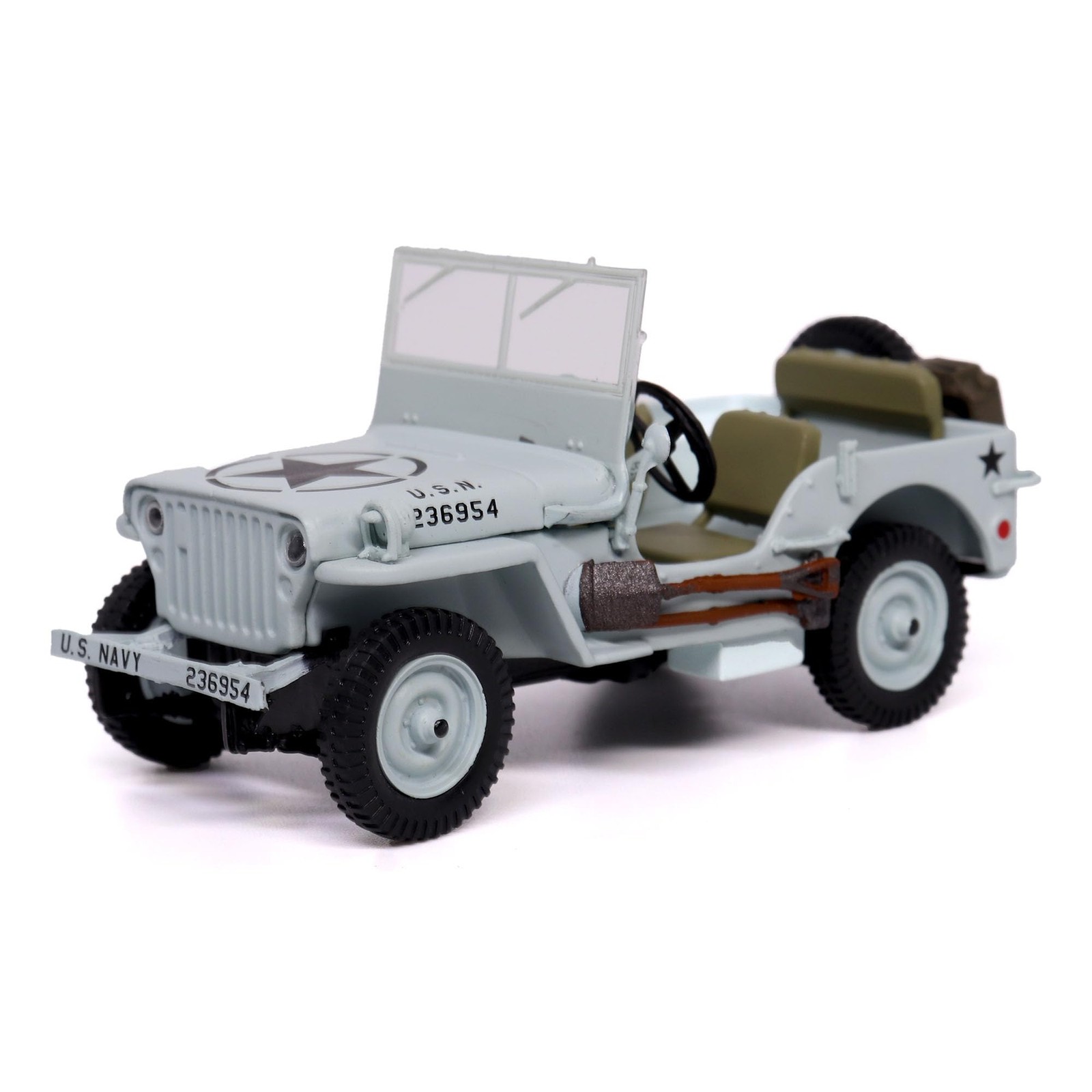 Motor City Classics 1:43 Military Diecast Vehicle Model Multicolor