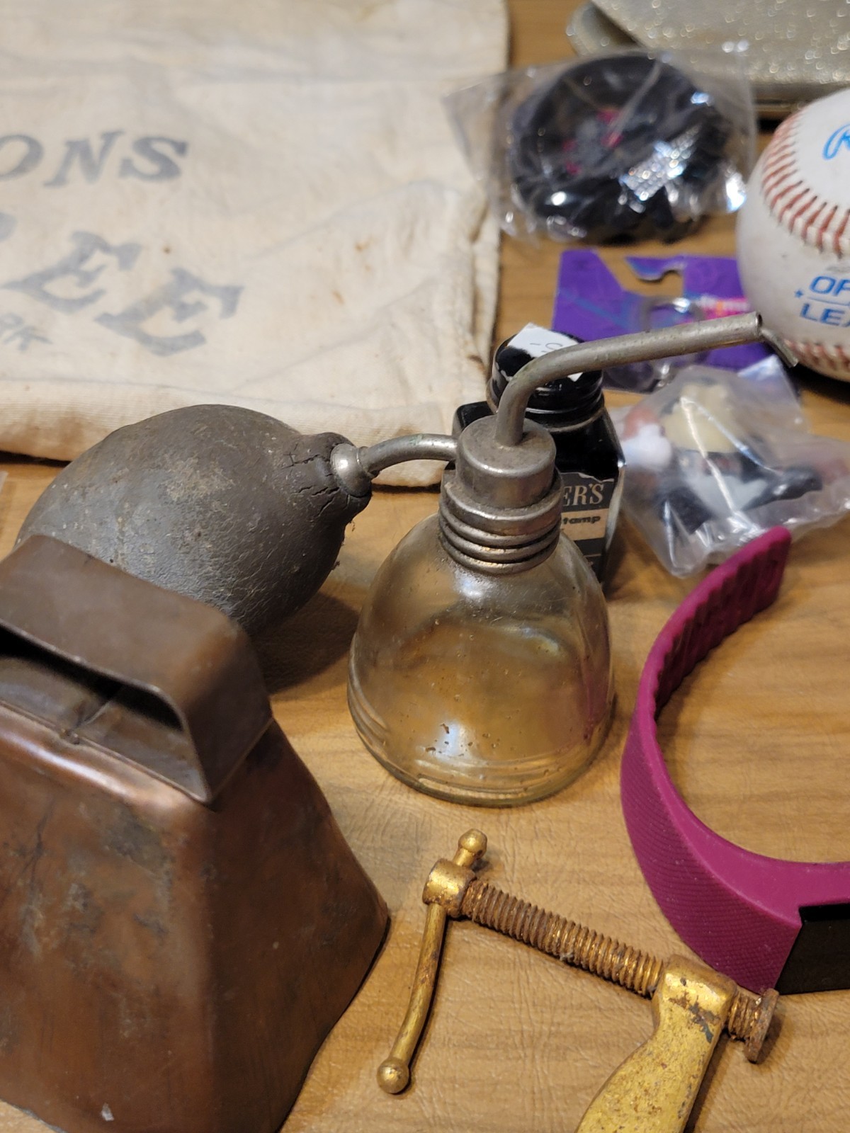 Junk Drawer Now & Vintage Bible Collectible Items Mixed Lot Some Marked As Is