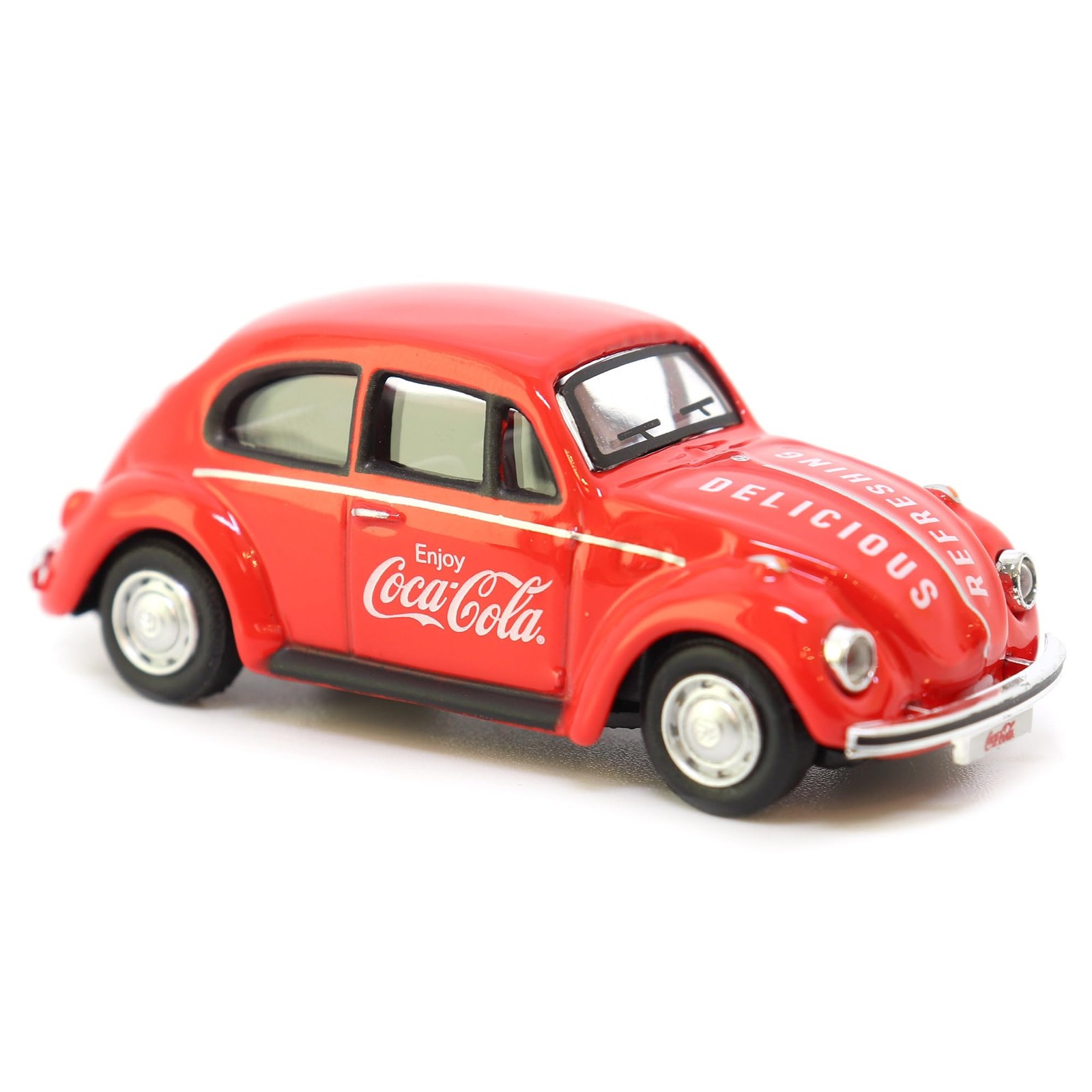 Motor City Classics 1:72 1966 Coca-Cola Diecast Vehicle Model Red