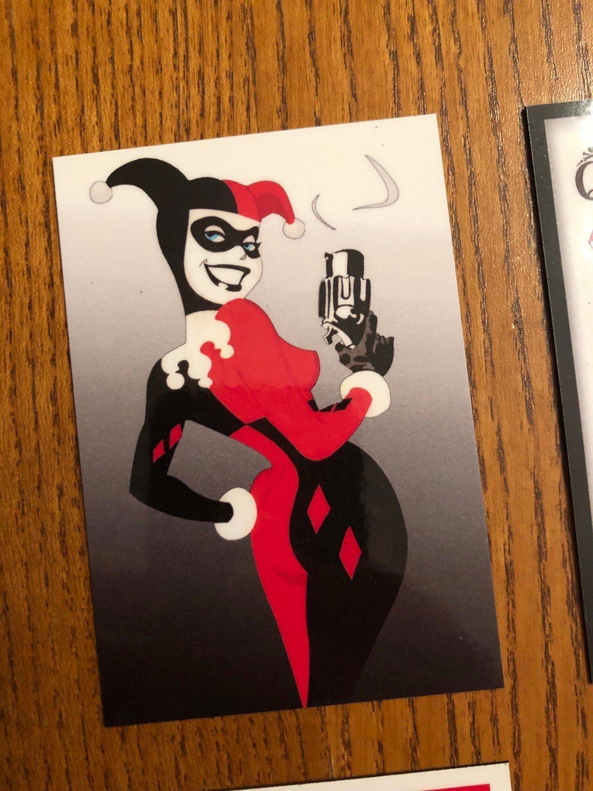 Harley Quinn FRIDGE MAGNETS Batman joker comic book dc superhero decor