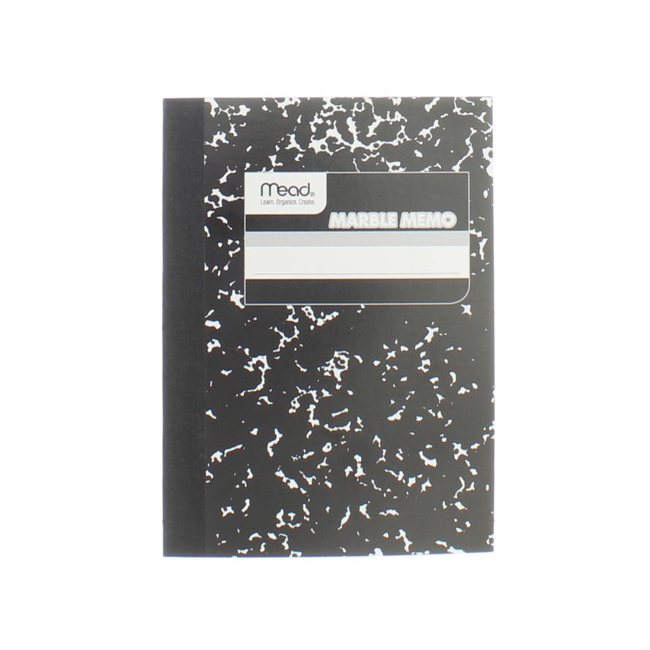 Mead Black Marble Memo Composition Notebook, 3 1/4″ x 4 1/2″, 50 Sheets (2-Pack)