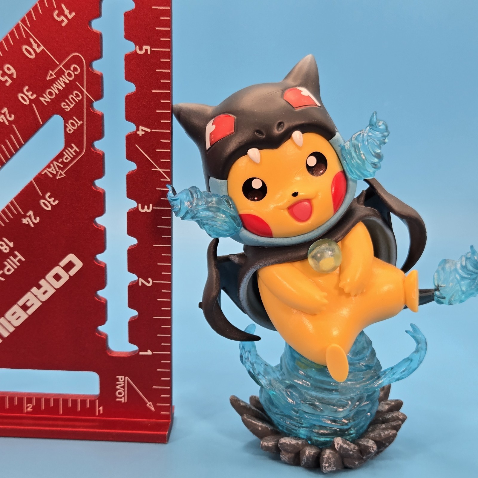 Pikachu x Mega Charizard X Pokemon Cosplay Collectible Figure (F9)