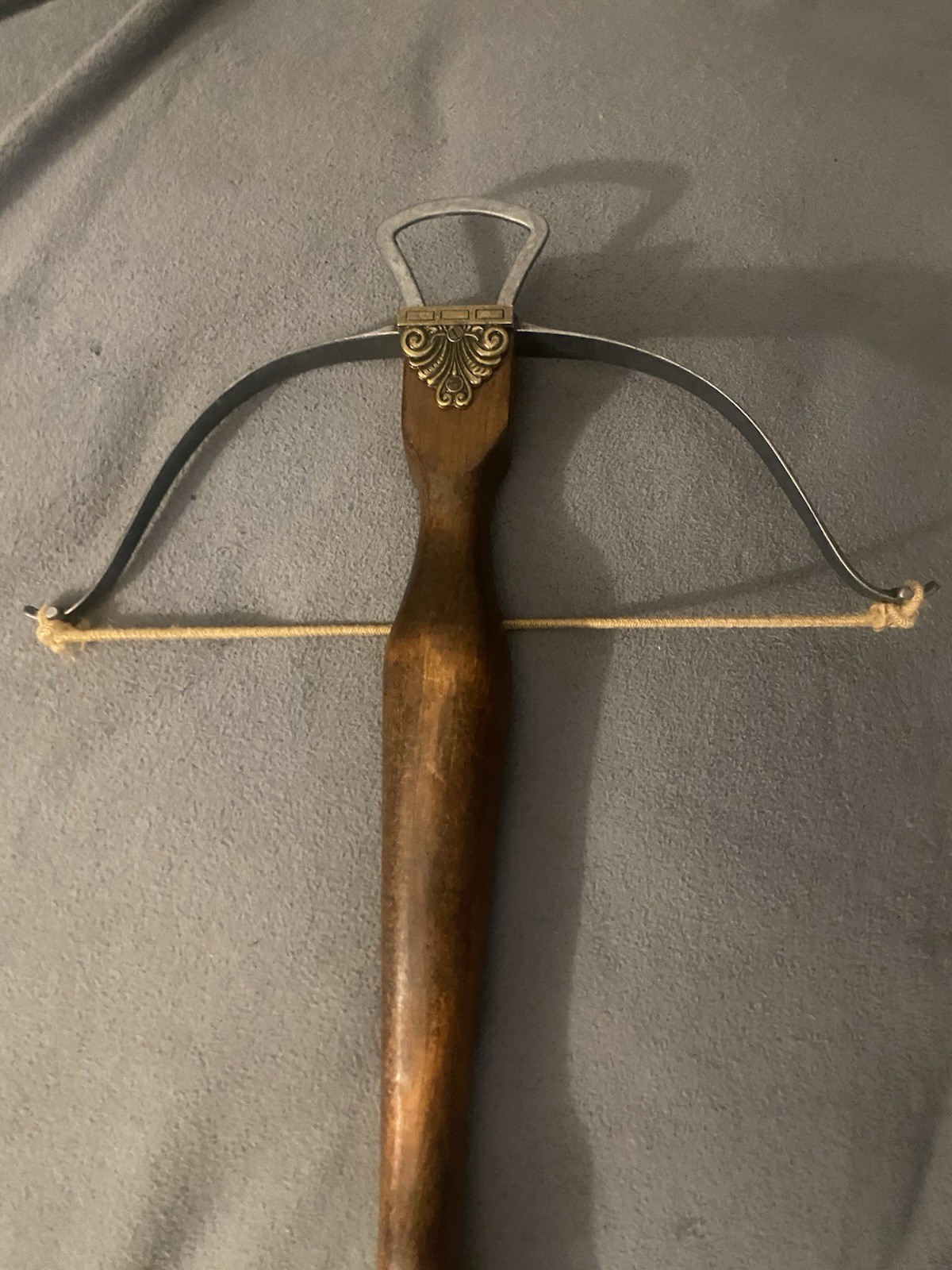 20” Ornate Antique Crossbow Family Estate Heirloom Purchased in Greece German?