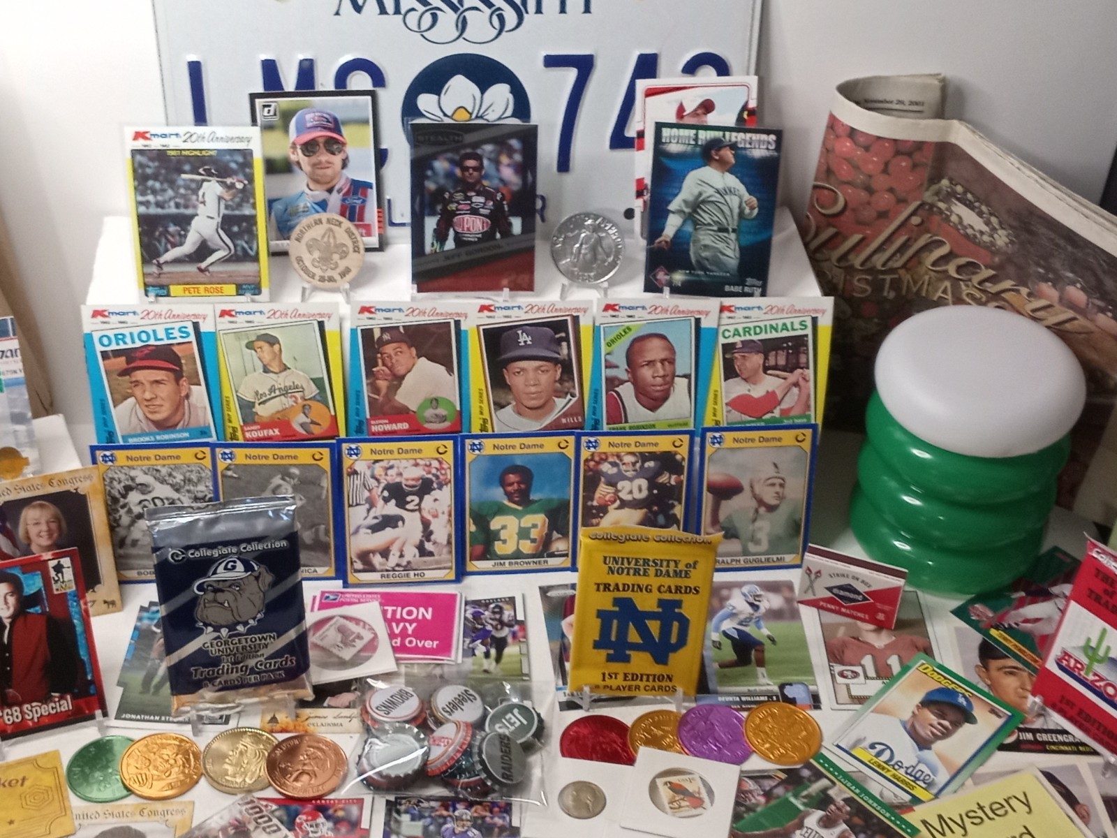 Large Junk Drawer Lot Mixed Collectibles, Coins, Cards & Misc Collectibles, #JD
