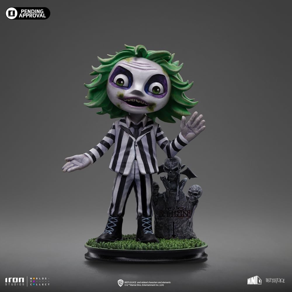Iron Studios Minico Statue Beetlejuice Multicolor PVC 5.7 inches