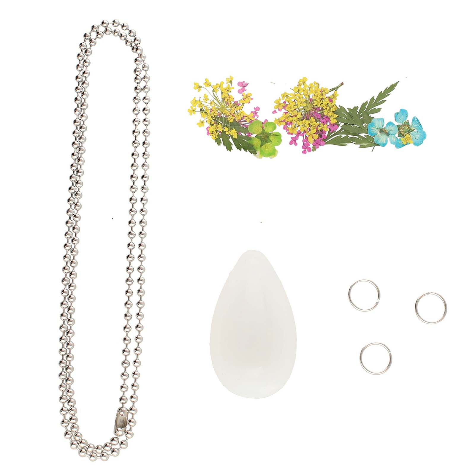 Flower Drop Pendant UV Resin DIY Kit