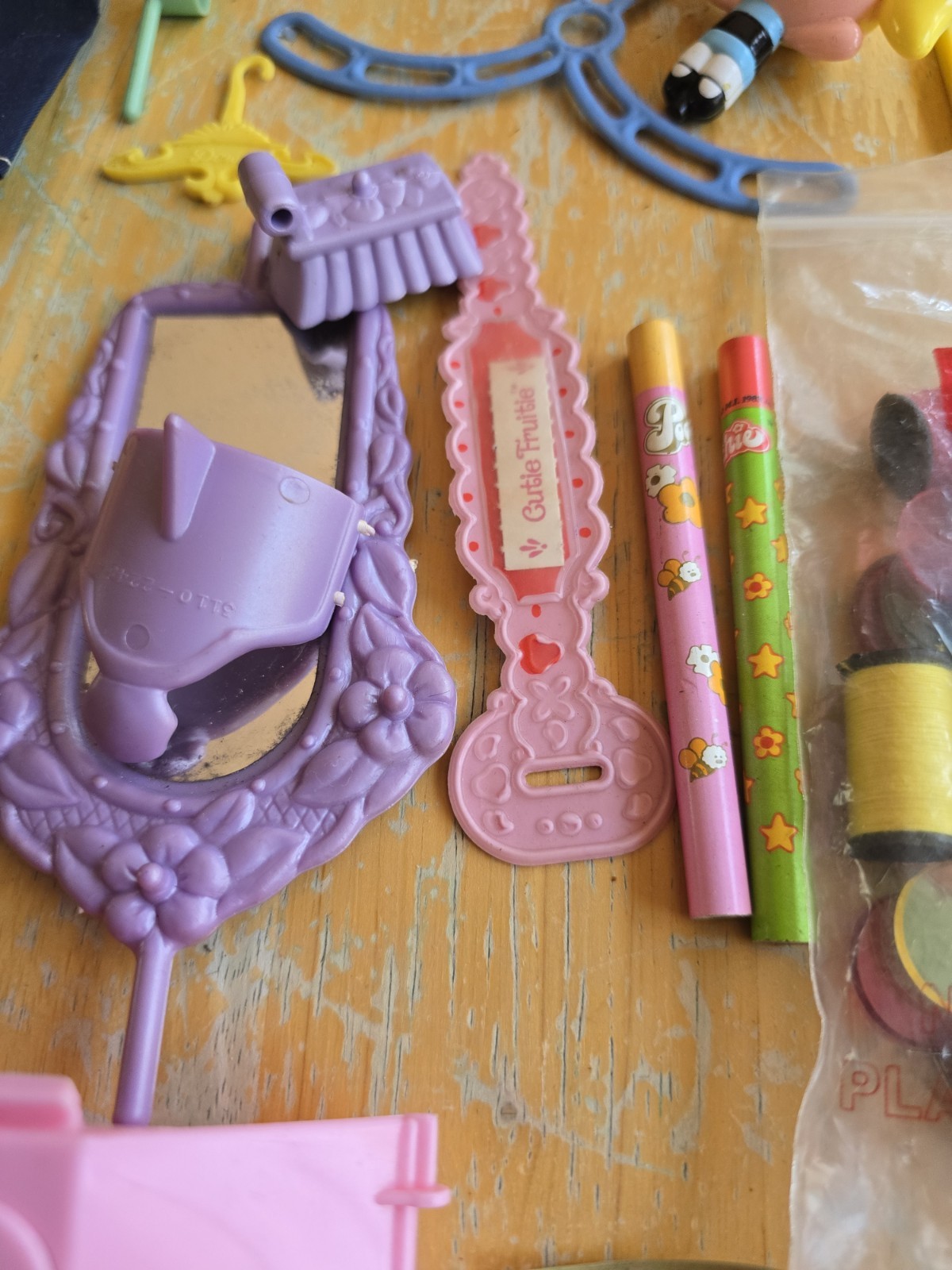 VINTAGE LARGE JUNK DRAWER, TOY BOX LOT Pez, Lego, Doll, Car, Toys, Parts LOT